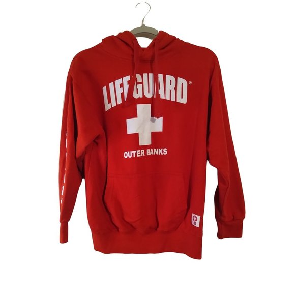 Lifeguard Tops Lifeguard Hoodie Sweatshirt Size Small